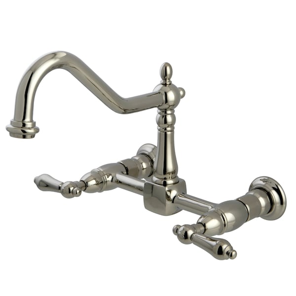 Heritage KS1246AL 2-Handle 8-Inch Wall Mount Kitchen Faucet KS1246AL - main